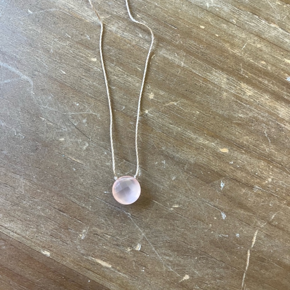 Soulku Pink Stone Necklace